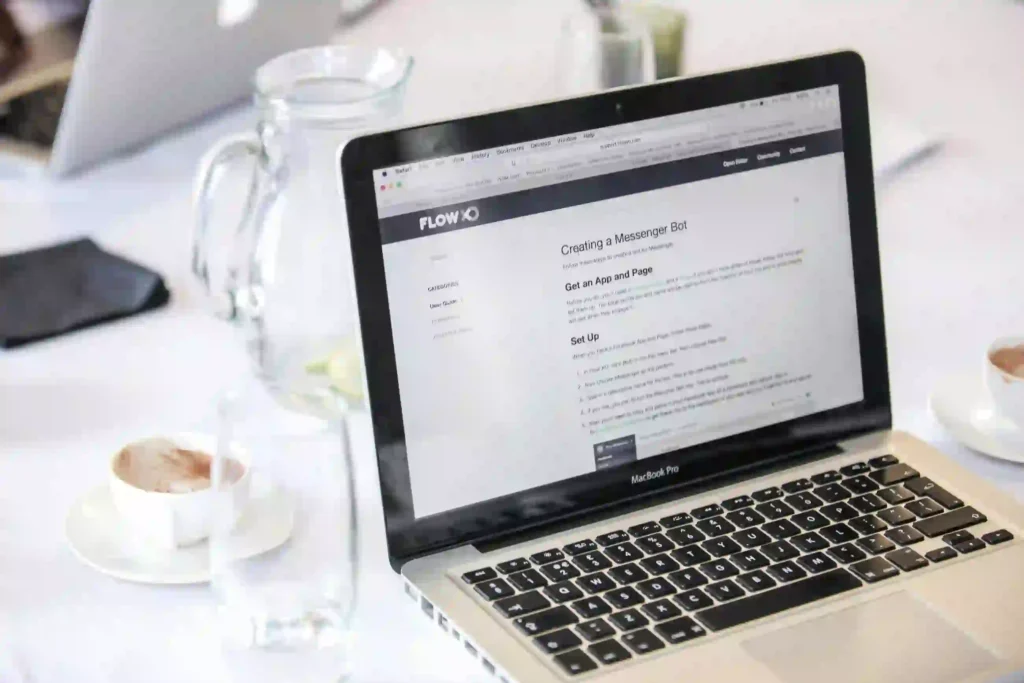 UK business website analysing customer conversion and website traffic performance